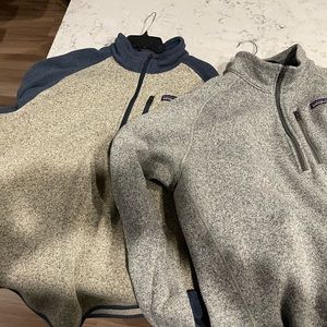 Brand new Nike joggers 45$- 50$ and Patagonia sweatshirts